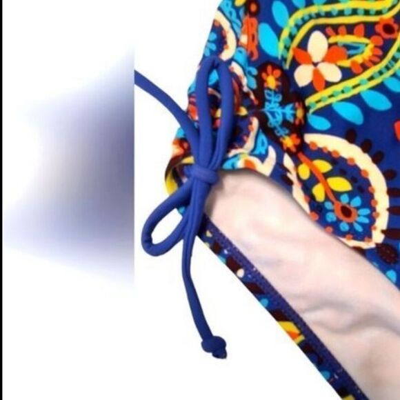 SUNSHINE ZONE Swimsuit Girls 1-Piece Paisley sz 10 - Picture 3 of 13